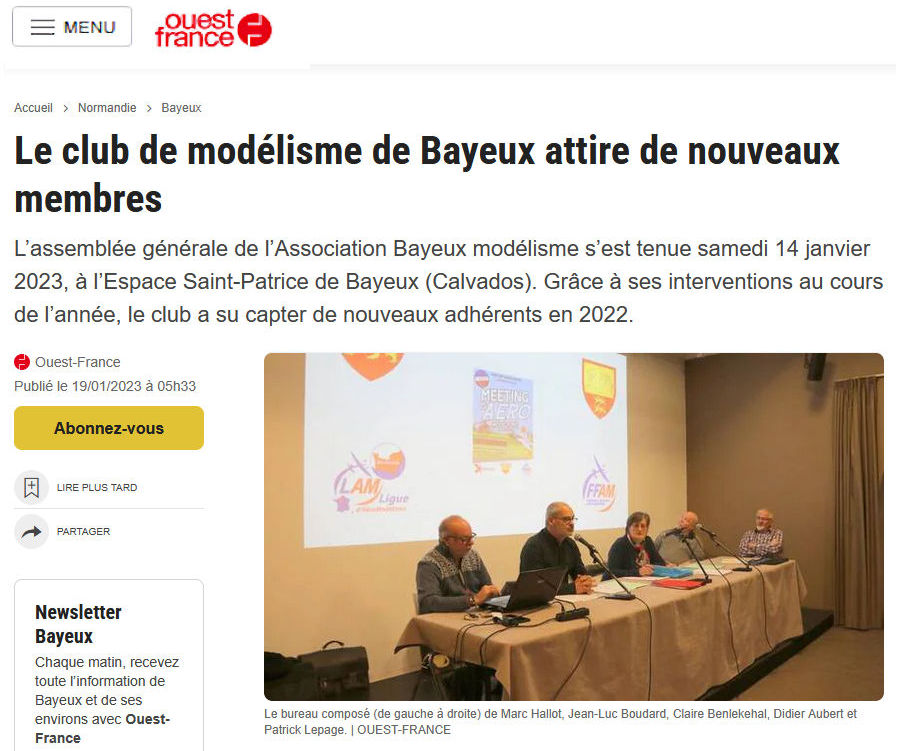le club attire des nouveaux membres